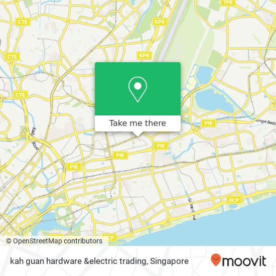 kah guan hardware &electric  trading map