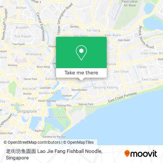 老街坊鱼圆面 Lao Jie Fang Fishball Noodle map