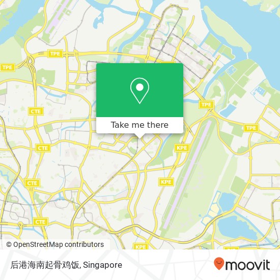 后港海南起骨鸡饭 map