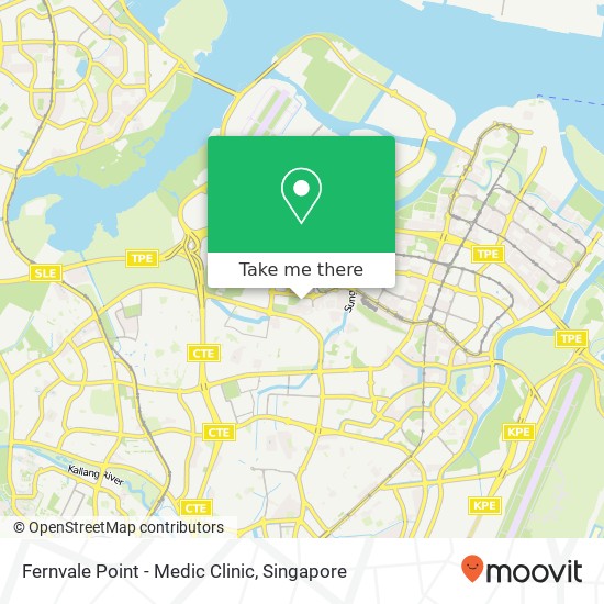 Fernvale Point - Medic Clinic地图