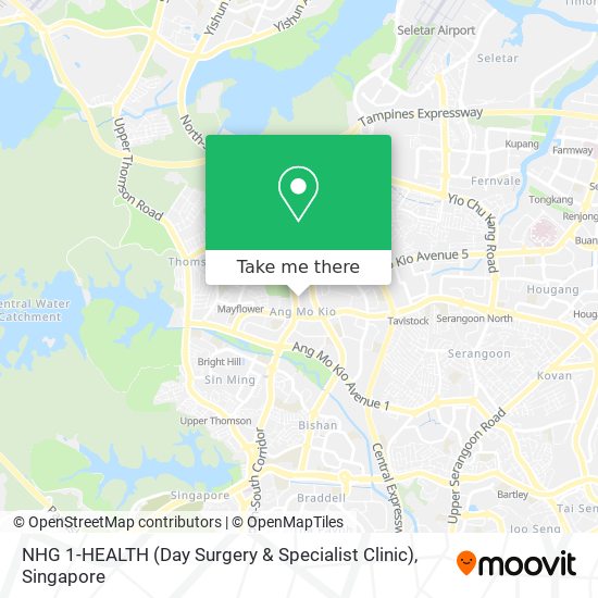 NHG 1-HEALTH (Day Surgery & Specialist Clinic)地图
