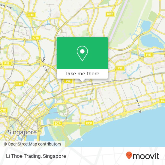 Li Thoe Trading map