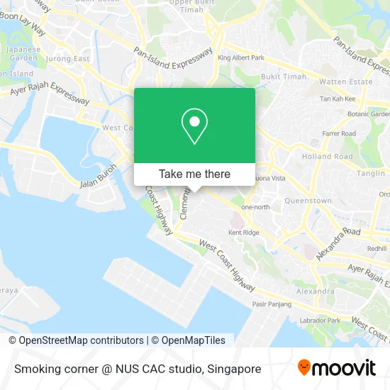 Smoking corner @ NUS CAC studio地图