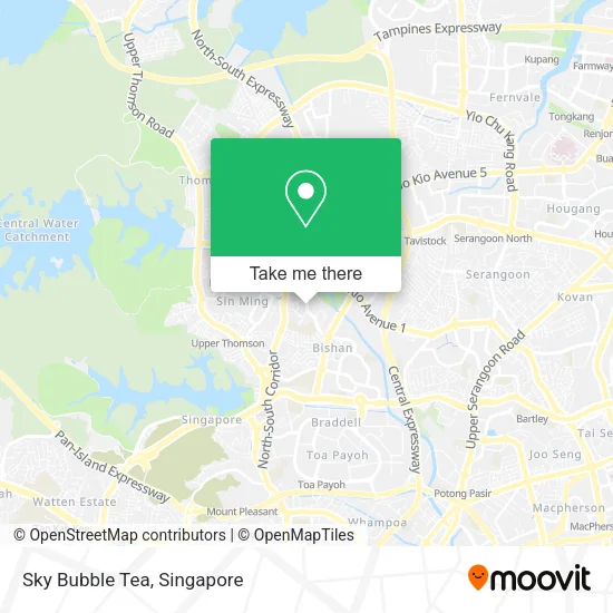 Sky Bubble Tea地图