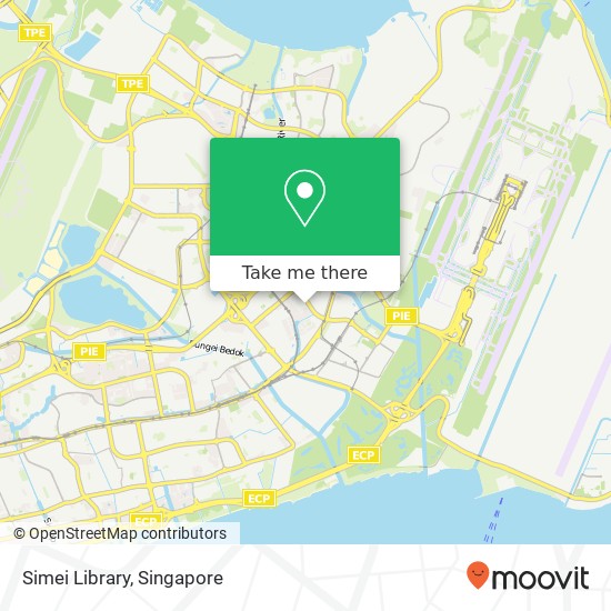 Simei Library map