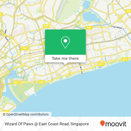 Wizard Of Paws @ East Coast Road地图