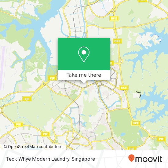 Teck Whye Modern Laundry map
