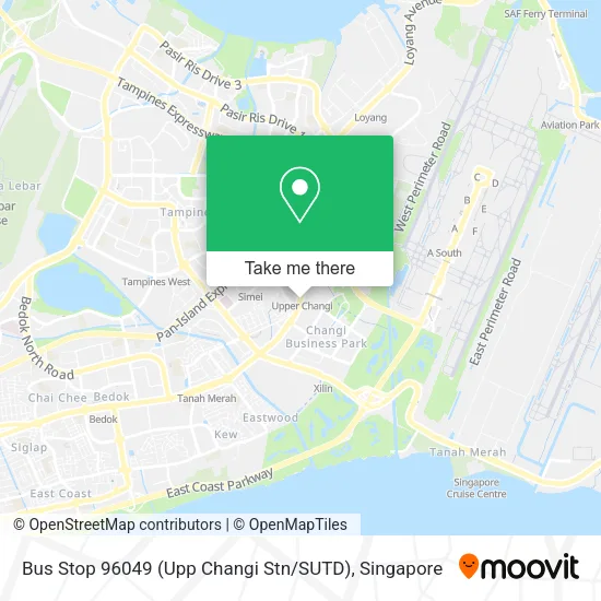 Bus Stop 96049 (Upp Changi Stn / SUTD) map