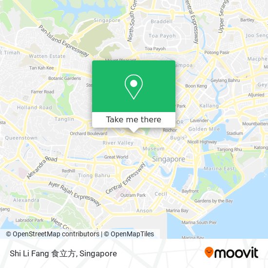 Shi Li Fang 食立方 map