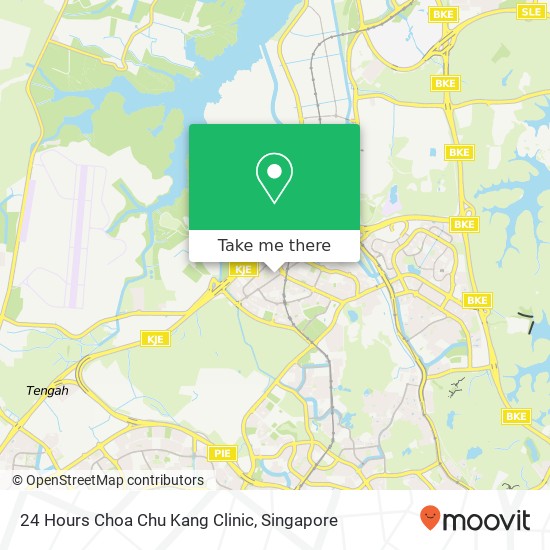 24 Hours Choa Chu Kang Clinic map