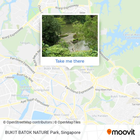 BUKIT BATOK NATURE Park地图