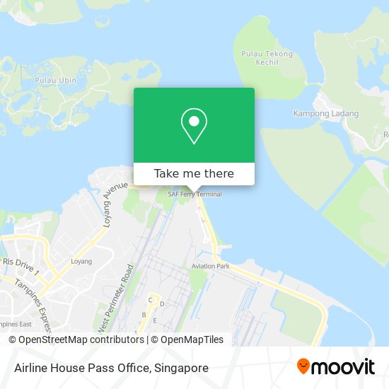 Airline House Pass Office map