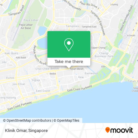 Klinik Omar map