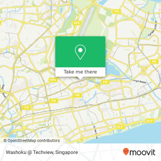 Washoku @ Techview地图
