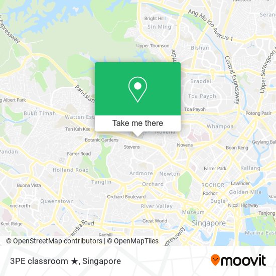 3PE classroom ★ map