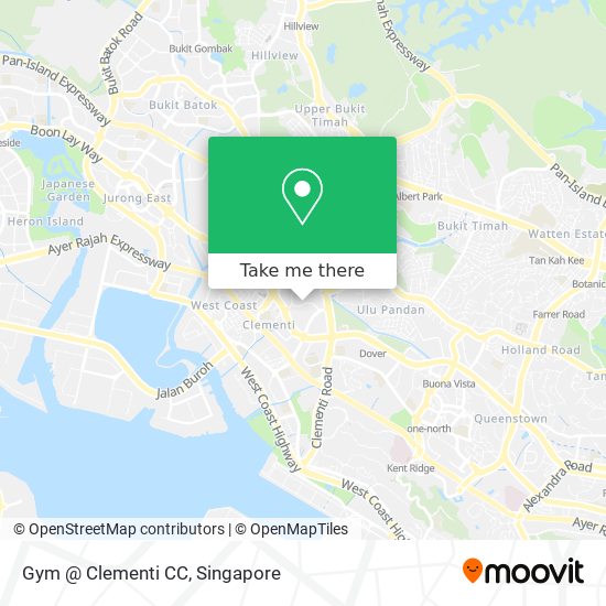 Gym @ Clementi CC map