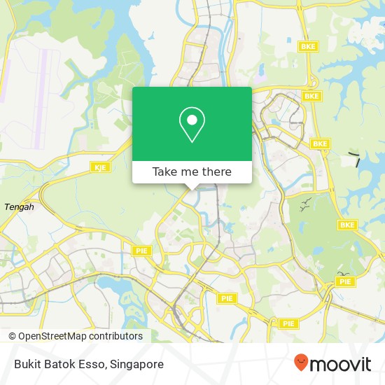 Bukit Batok Esso地图