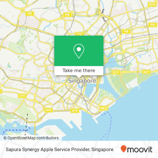 Sapura Synergy Apple Service Provider地图