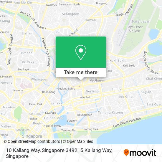 10 Kallang Way, Singapore 349215 Kallang Way地图