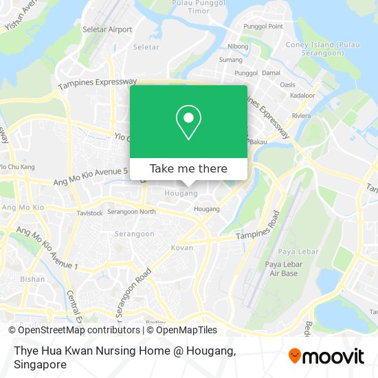 Thye Hua Kwan Nursing Home @ Hougang map