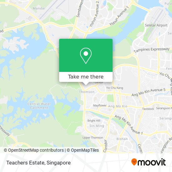 Teachers Estate map
