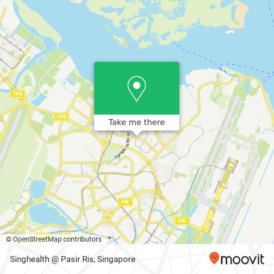 Singhealth @ Pasir Ris map