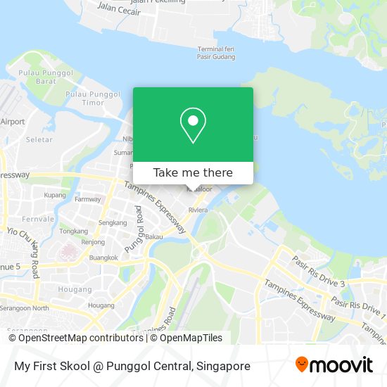 My First Skool @ Punggol Central map