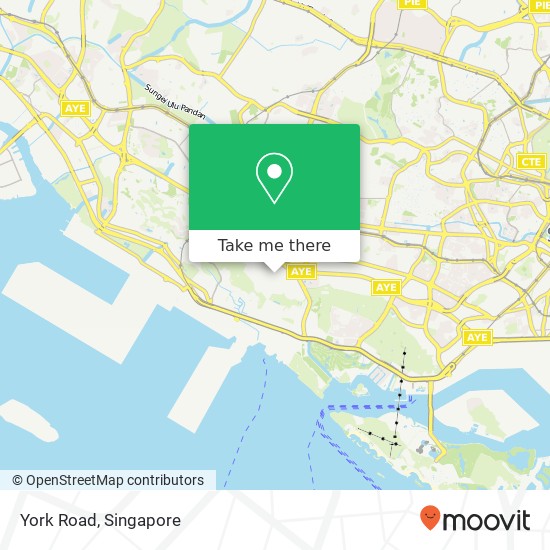 York Road地图