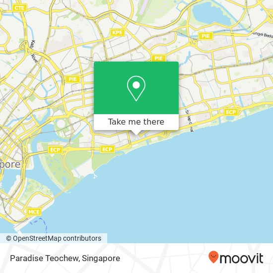 Paradise Teochew map