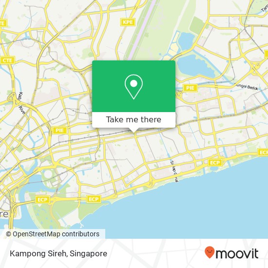Kampong Sireh map