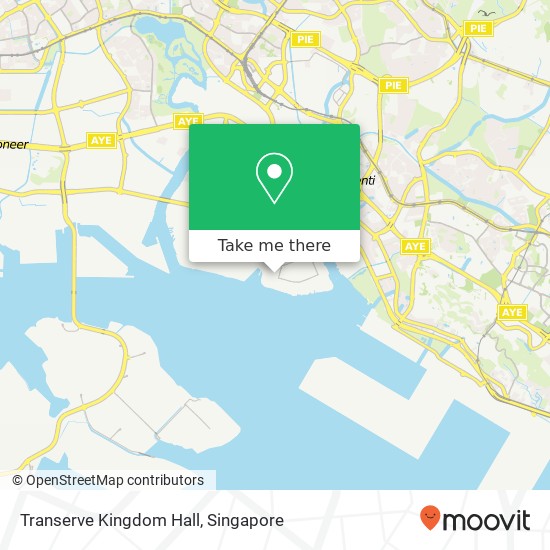 Transerve Kingdom Hall地图