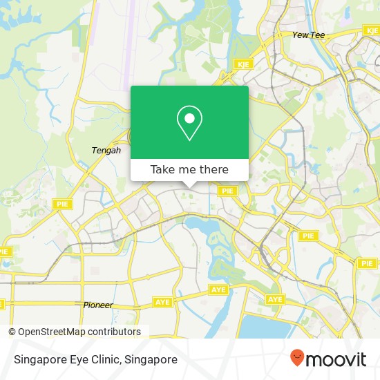 Singapore Eye Clinic map