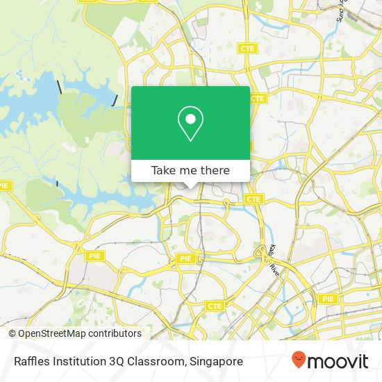 Raffles Institution 3Q Classroom map