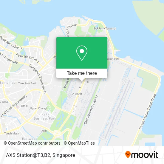 AXS Station@T3,B2 map