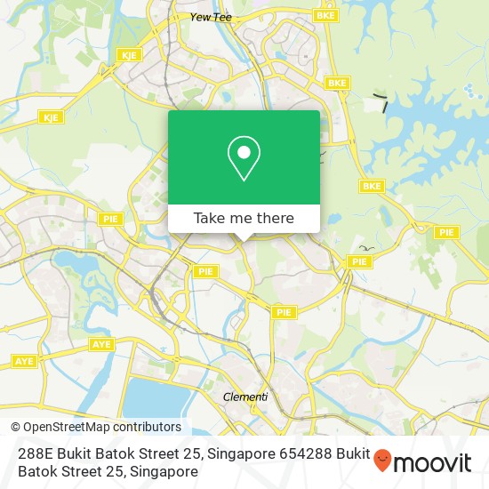 288E Bukit Batok Street 25, Singapore 654288 Bukit Batok Street 25 map