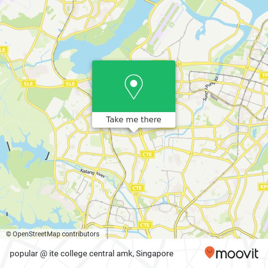 popular @ ite college central amk map
