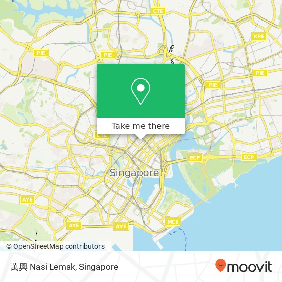 萬興 Nasi Lemak map