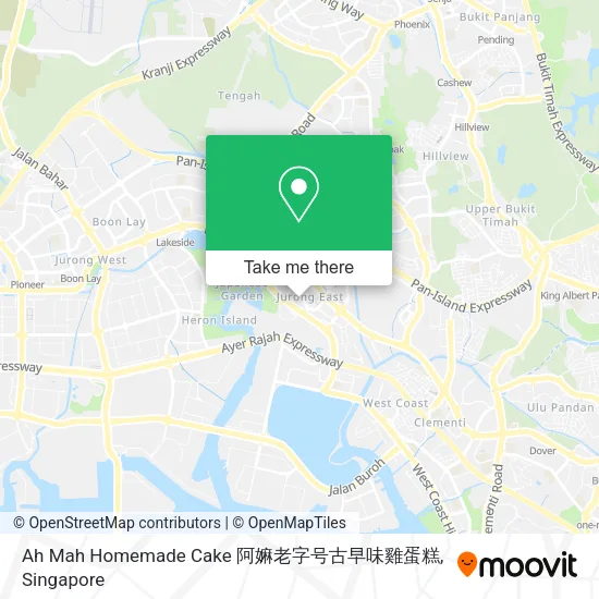 Ah Mah Homemade Cake 阿嫲老字号古早味雞蛋糕地图