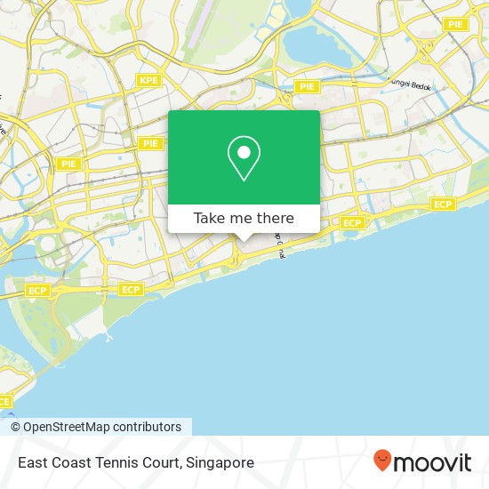 East Coast Tennis Court地图