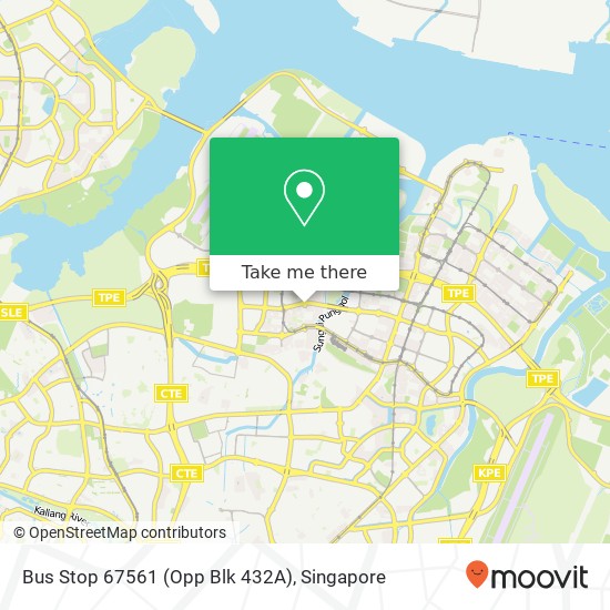 Bus Stop 67561 (Opp Blk 432A) map