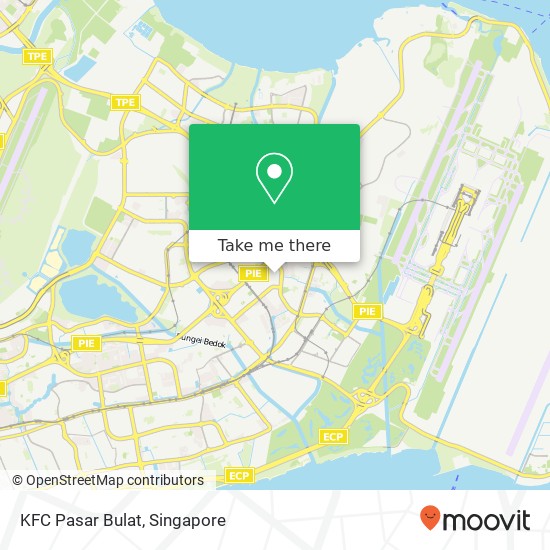 KFC Pasar Bulat map