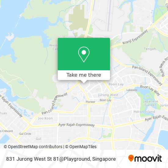 831 Jurong West St 81@Playground地图