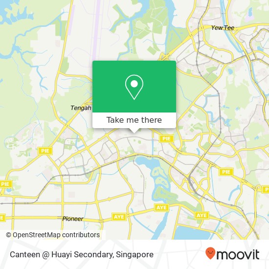 Canteen @ Huayi Secondary map