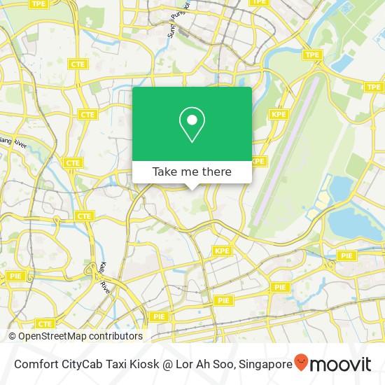 Comfort CityCab Taxi Kiosk @ Lor Ah Soo地图