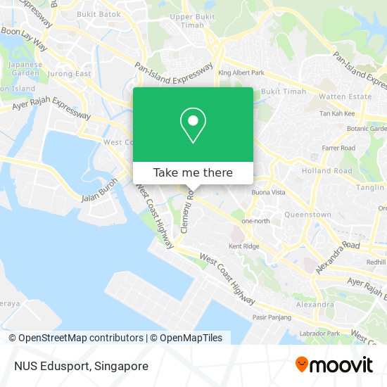 NUS Edusport map