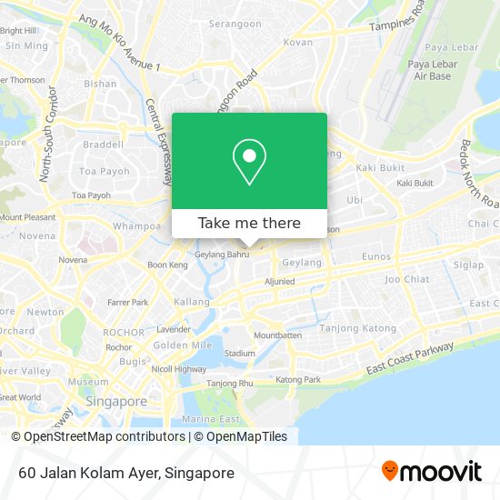 60 Jalan Kolam Ayer map
