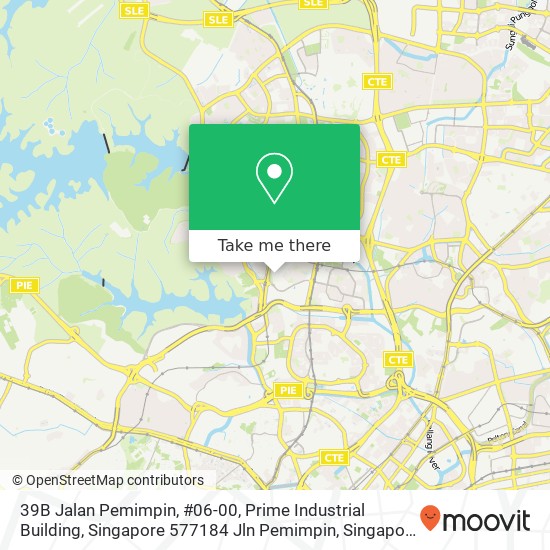 39B Jalan Pemimpin, #06-00, Prime Industrial Building, Singapore 577184 Jln Pemimpin, Singapore 577地图