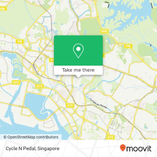 Cycle N Pedal map