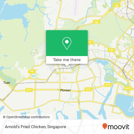 Arnold's Fried Chicken map