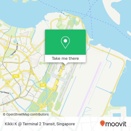 Kikki K @ Terminal 2 Transit map